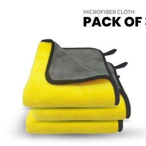 Microfiber Towels - Bundle Of Three - Ultra Thick 40x40cm (70GSM)