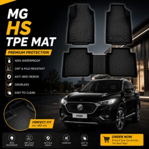 MG HS 2021-2025 premium Tpe floor  mats premium