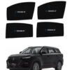 Changan Oshan X7 custom fit premium side window mesh sunshades with printed Oshan X7 logo branding