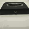 Premium black leather Honda tissue box holder for car dashboard and interior styling Pakistan.