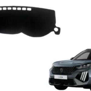 Heat-resistant-velvet-dashboard-protector-mat-Peugeot-2008-anti-slip-backing